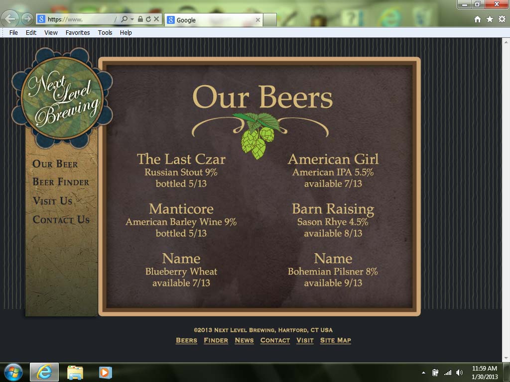 Alternate Interior Concept with Chalkboard