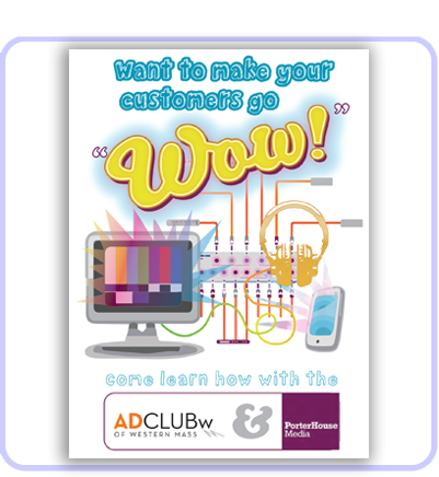 Post Card for the Ad Club of Western Mass