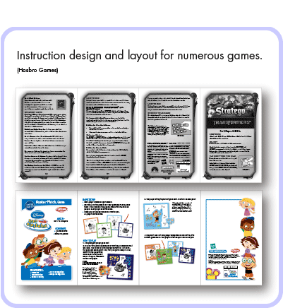Instruction Design of Multiple Games