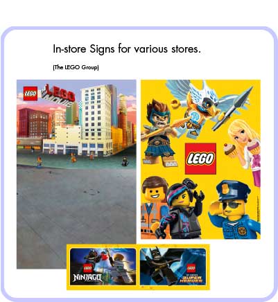LEGO In-Store Graphics