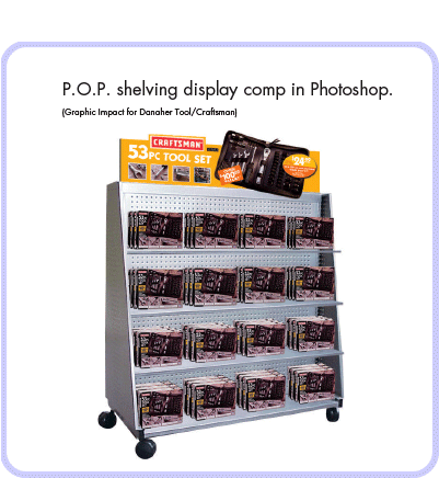 Photoshop Presentation for Craftsman Display